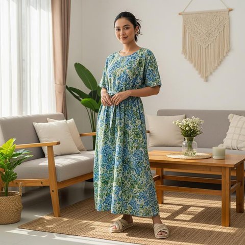 Daster Model Gaun yang Nyaman Dipakai Sehari-hari/AI