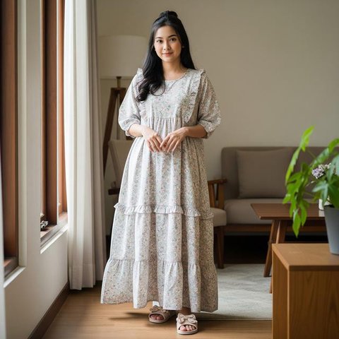 Daster Model Gaun yang Nyaman Dipakai Sehari-hari/AI