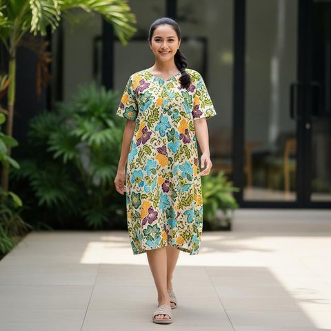 Daster Model Gaun yang Nyaman Dipakai Sehari-hari/AI