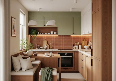 Model Dapur Cantik Minimalis Terbaru (Image by Gemini AI)