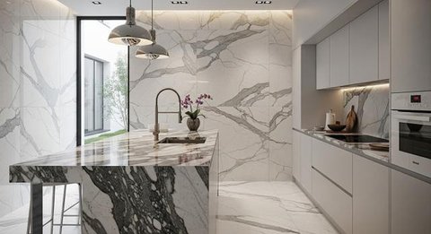 Model Dapur Cantik Minimalis Terbaru (Image by Gemini AI)