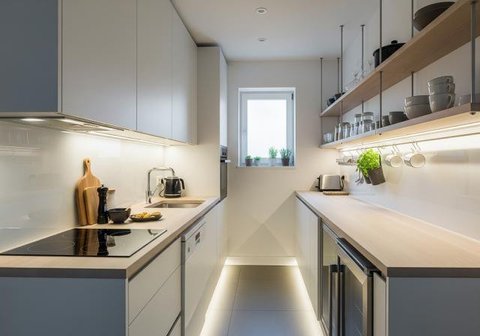 Model Dapur Cantik Minimalis Terbaru (Image by Gemini AI)