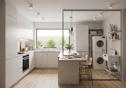 Model Dapur Cantik Minimalis Terbaru (Image by Gemini AI)