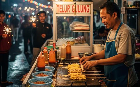 Ide Jualan Malam Tahun Baru. (Foto: AI)