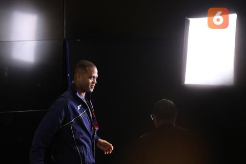 Mantan pelatih Timnas Indonesia, Patrick Kluivert. (Bola.com/Bagaskara Lazuardi)