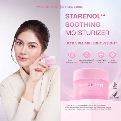 WONDERMIS Starenol&trade; Soothing Moisturizer.