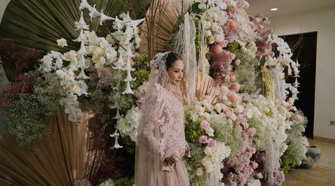 Alyssa Daguise dan Al Ghazali umumkan kehamilan anak pertama melalui unggahan video di media sosial. [Foto: instagram/ Alyssa]