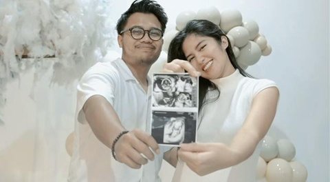 Alyssa Daguise dan Al Ghazali umumkan kehamilan anak pertama melalui unggahan video di media sosial. [Foto: instagram/ Alyssa]