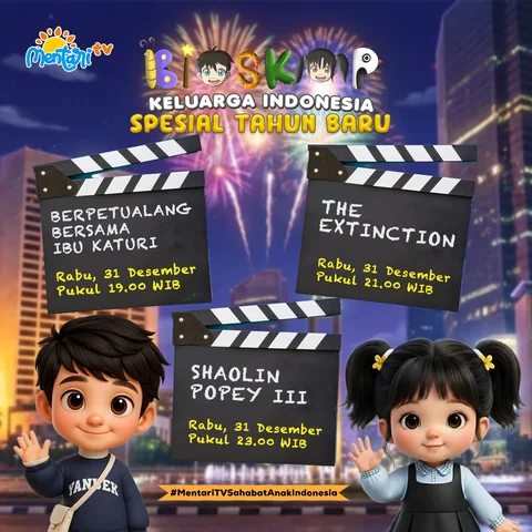 Mentari TV Temani Liburan Sekolah dengan Program Animasi Seru Hingga Awal 2026