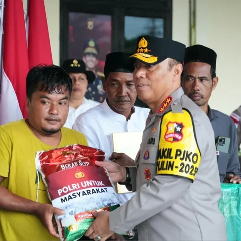Bantuan Polri untuk Korban Bencana Aceh
