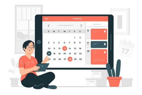 Ilustrasi kalender. (Image by Freepik)