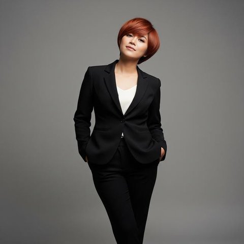 Model Rambut Wanita Pendek Berwarna Trend 2026/ Ilustrasi AI