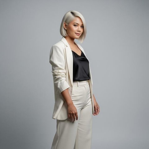 Model Rambut Wanita Pendek Berwarna Trend 2026/ Ilustrasi AI