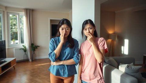 Hilangkan Bau yang Bikin Rumah Bersih Terasa Kotor (Ilustrasi Meta AI)