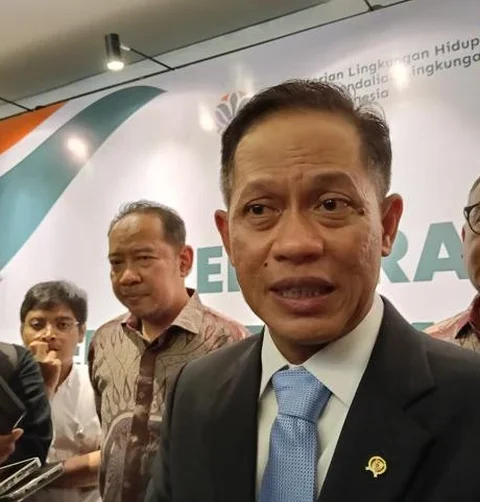Menteri Lingkungan Hidup (MenLH) Hanif Faisol Nurofiq di Jakarta. (dok. Liputan6.com/Dinny Mutiah)