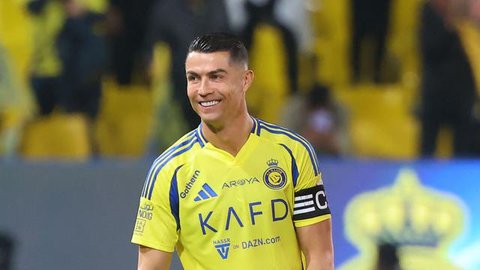 Pemain Al-Nassr Cristiano Ronaldo saat mengalahkan Al-Zawraa SC pada ajang AFC Champions League Two. (X/Al-Nassr)