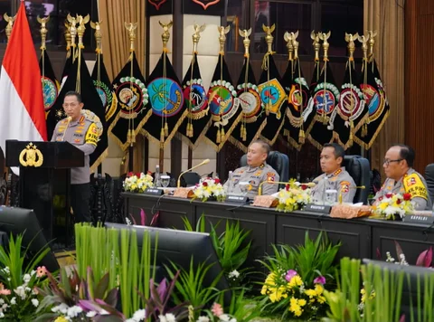 Kapolri Jenderal Listyo Sigit Prabowo di rilis akir tahun 2025