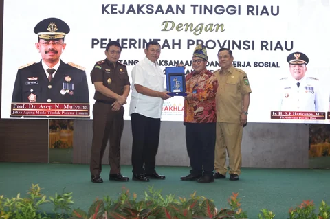 Kolaborasi Jamkrindo&ndash;Kejagung&ndash;Pemprov Riau