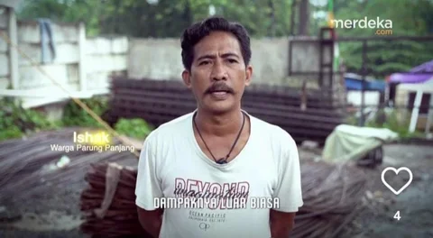 Pengerjaan perbaikan dan rekosntruksi jalan di Parung Panjang Kabupaten Bogor