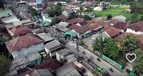 Pengerjaan perbaikan dan rekosntruksi jalan di Parung Panjang Kabupaten Bogor