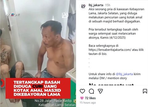 Maling kotak amal