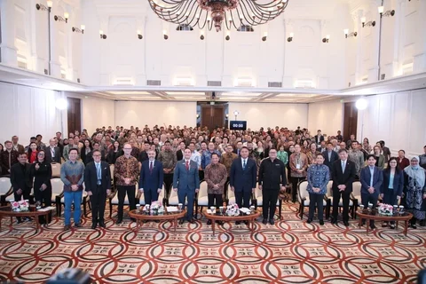 Mendagri Tito Karnavian saat menghadiri Alliance of Alumni Associations (AAA) Conference 1.0: Connecting Global Expertise with Indonesian Opportunities