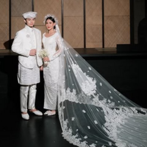 3 Potret Pernikahan Angga Yunanda dan Shenina Cinnamon Kejutan Publik, Menawan Dalam Balutan Serba Putih