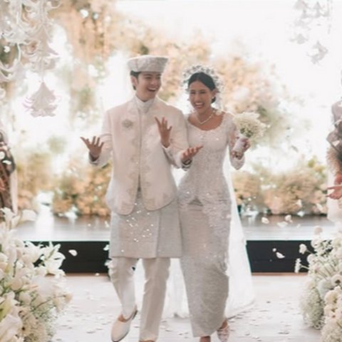 3 Potret Pernikahan Angga Yunanda dan Shenina Cinnamon Kejutan Publik, Menawan Dalam Balutan Serba Putih