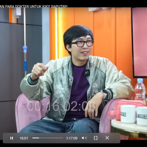 Dokter Tirta bicara soal Stroke Telinga di kanal Youtube dokter Richard Lee.