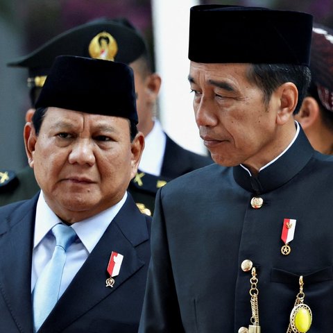 Jokowi dan Prabowo di Sidang Tahunan MPR