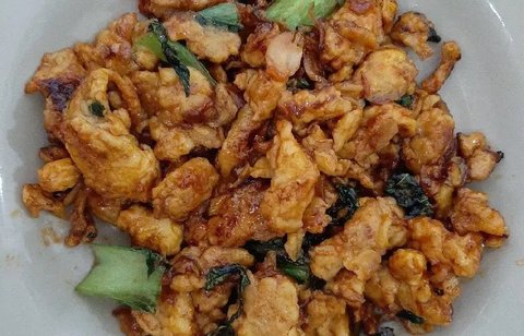 Resep telur orak arik ala Warung Burjo Yogyakarta. (dok. Cookpad @fannyzfr)