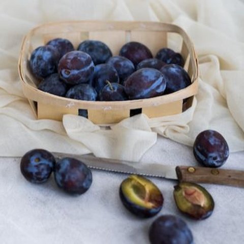 Prune is a natural laxative and may help to relieve constipation.