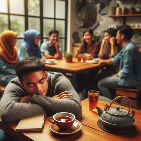 Ilustrasi Tidur Siang