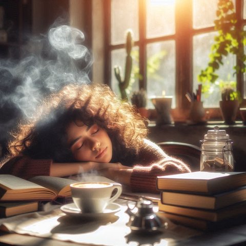 Ilustrasi Tidur Siang