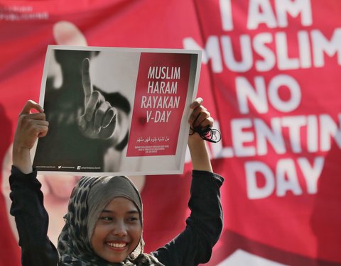 larangan perayaan valentine