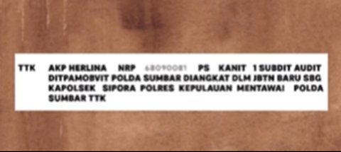 Polwan jadi Kapolsek