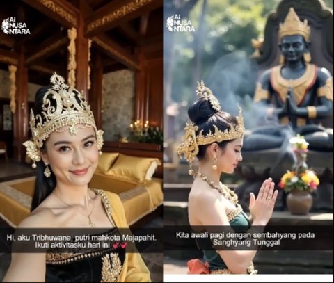 Sungguh Nyata, Potret Kehidupan Sehari-hari Ratu Tribhuwana Tunggadewi hingga