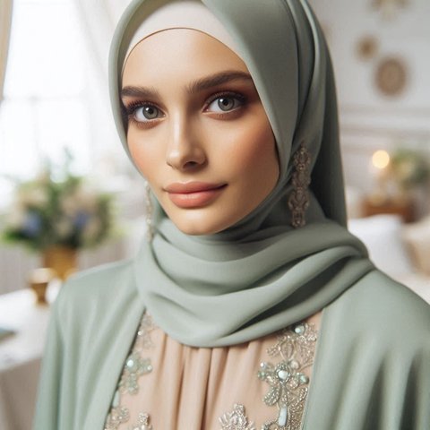 Tren Baju Lebaran 2025 Warna Sage Green