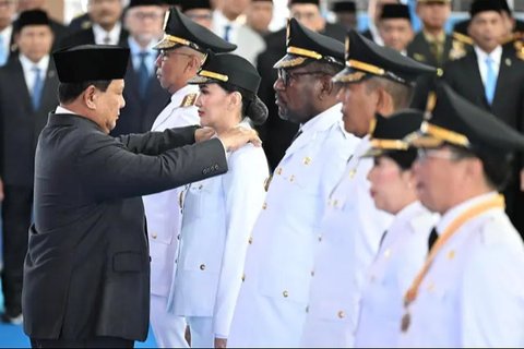 Pelantikan Serentak Kepala Daerah oleh Presiden Prabowo Subianto. (Dok. Sekretariat Presiden)