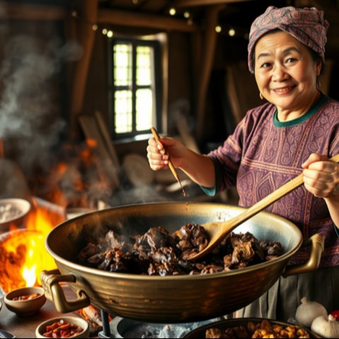 resep bumbu rendang padang