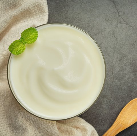 Yogurt is rich in probiotics.