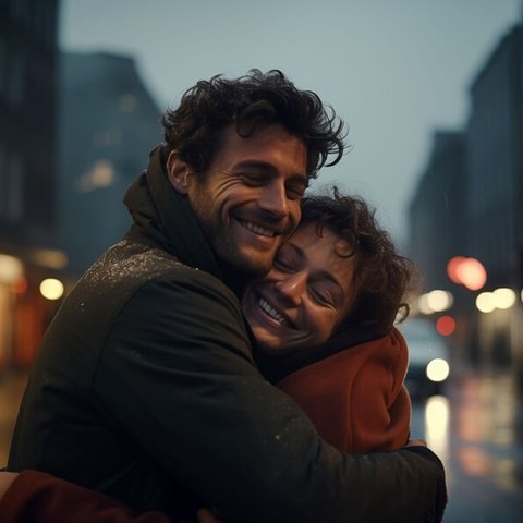 Ilustrasi Pasangan Romantis