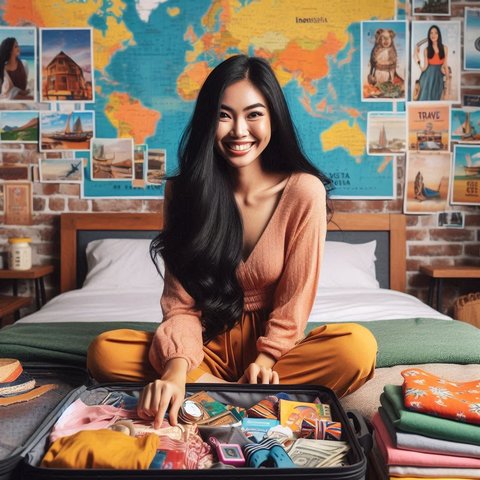 Ilustrasi Berkemas-kemas