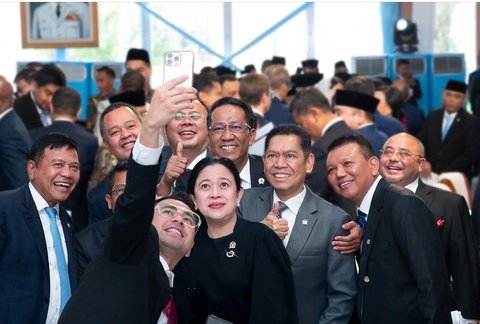 Momen Keakraban Puan, SBY dan Tokoh Nasional di Peluncuran Danantara