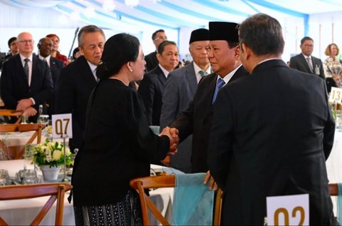 Momen Keakraban Puan, SBY dan Tokoh Nasional di Peluncuran Danantara