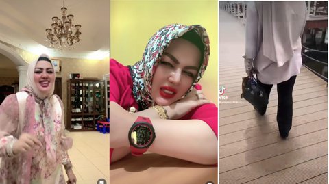 <p>Koleksi barang-barang branded Kades Wiwin Komalasari yang diposting di laman sosial medianya (dok: @ratuwk1414)</p>