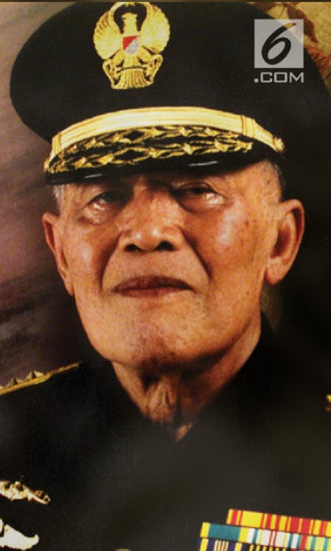 Jenderal Besar AH Nasution, penggagas Konsep Jalan Tengah ABRI (AFP PHOTO / HO / Oka Budhi)