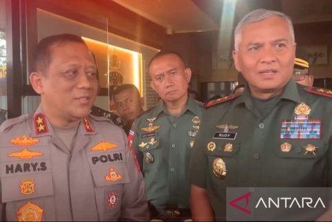 Insiden penyerangan Mapolres Tarakan oleh oknum TNI tidak menggoyahkan soliditas TNI dan Polri; Kapolda dan Pangdam berkomitmen menyelesaikan masalah secara bersama.