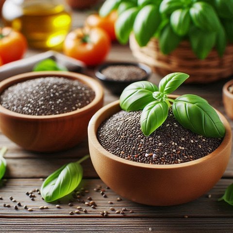 Ilustrasi Chia Seed