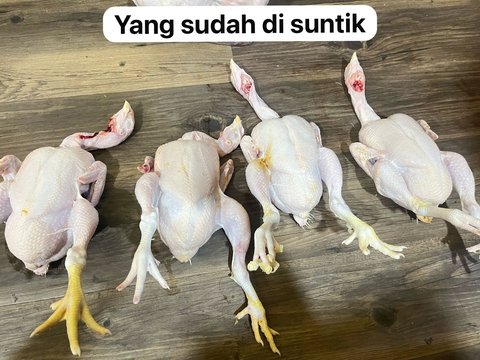 Hati-Hati Ayam Suntikan Ditemukan di Jaksel Jelang Ramadan